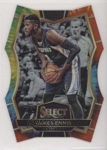 2016-17 Panini Select Premier Level Tie-Dye Prizm /25 James Ennis #154