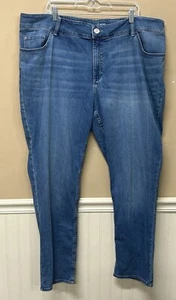 Pantalones de mezclilla Lee tiro medio para mujer talla 24W ajuste regular lavado claro nuevos con etiquetas - Imagen 1 de 7
