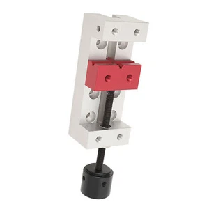 1 Mini Aluminium Flachklemme Präzise Tischbank Schraubstock Für Bohrmaschine - Bild 1 von 24