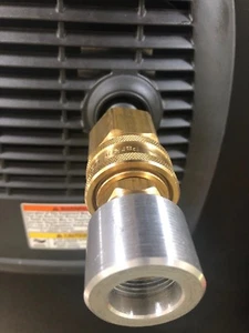 GenExhaust für Honda EU2000i Generator 1-1/2" QD Auspuffverlängerung (ohne Schlauch) - Bild 1 von 3