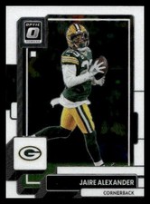 2022 Donruss Optic #74 Jaire Alexander Green Bay Packers Football card