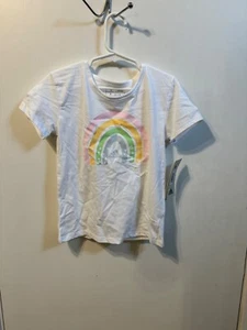 Kids. NWT "Adidas "piece rainbow color T-shirt and shorts.Size 5 - Picture 1 of 2