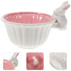  Ceramic Decorative Bowl Small Food Double Rabbit Multifunction