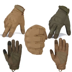 Tactical Gloves Men Women Traning Gloves Touch Screen Motorcycle Driving - Picture 1 of 17