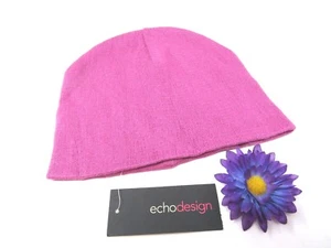 Echo Design Luxury Cozy Soft Slouchy Beanie Hat Lilac Rose, Great Gift, NWT - Picture 1 of 2
