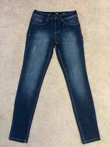 1822 Denim Jeans Size 4 Womens Adrianna Skinny Leg Low Rise Medium Wash Blue - Picture 1 of 8