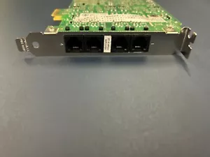 Dialogic D4PCIUFEQ 310-935 (D4PCIUFEW) 4 Port Analog Telefonie Platine für PCI-E - Bild 1 von 3