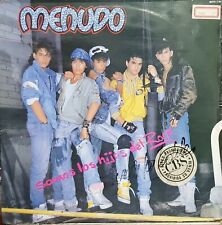 MENUDO SOMOS LOS HIJOS DEL ROCK DISCO VINYL RARO LP 1987 COLOMBIA