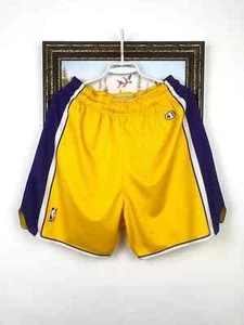 Vintage 90's Champion Los Angeles Lakers NBA Mens Shorts Rare Hype Bryant Size L - Picture 1 of 12