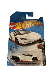 2020 Hot Wheels HW ROADSTERS '16 LAMBORGHINI CENTENARIO ROADSTER WHITE - Picture 1 of 3