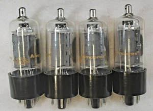 (4) NEW 6BQ6GTB Amperex Canada Nicely Matched. Same Dates! White Box. - Picture 1 of 3