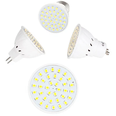LED Spot Strahler Weiß Warmweiß GU10 E27 MR16 3W 5W 7W AC 220V 240V Lampe Birne - Bild 1 von 4