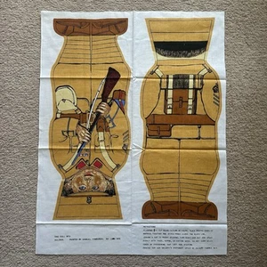 Vintage Soldier 1970s Rag Doll Cloth Cut Out Pattern - Picture 1 of 4