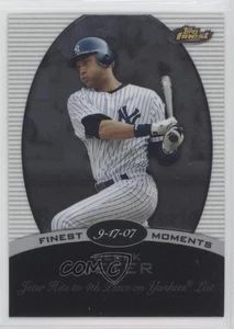 Topps Finest Finest Moments Derek Jeter 2008 #FM-DJ HOF - Imagen 1 de 4