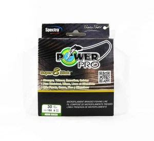 Power Pro Super 8 Slick Spectra Line 30lb by 150yds Green (0640) - Picture 1 of 6