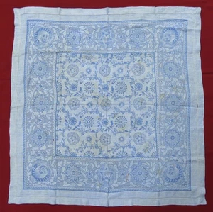 1930 USSR CREST 6 Republics TABLECLOTH Linen Vintage Soviet Union Coat of Arms - Picture 1 of 10