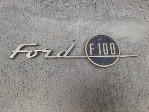 Vintage 1955 Ford F100 Truck Emblem OEM 55 Original - Picture 1 of 3