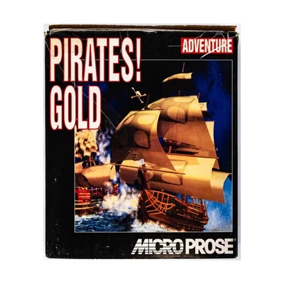 Microprose Computer Game Pirates! Gold (Mac 3.5") VG+/EX - Image 1 of 2