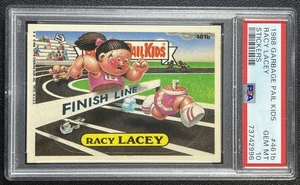 RACY LACEY PSA 10 1988 TOPPS GARBAGE PAIL KIDS GPK SERIES 12 #461B STICKER 2996 - Picture 1 of 2