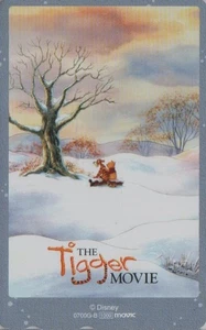 Télécarte NEUVE JAPON - DISNEY - WINNIE POOH MOVIE - TIGGER Luge - JAPAN MINT pc - Picture 1 of 1