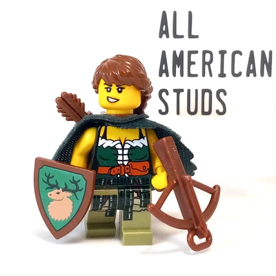 LEGO Castle Elven Dark Forestmen Minifigure Rogue Knight BAM Warrior Forestman - Image 1 of 4