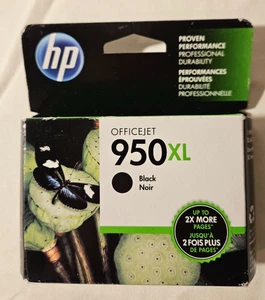 HP 950 XL Black Ink Cartridge High Capacity Officejet 8700 8630 8625 EXPIRED - Picture 1 of 4