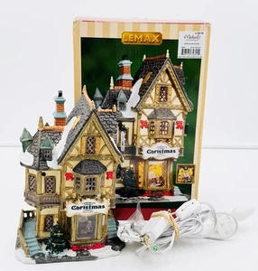 Lemax “Tannenbaum Christmas Shoppe”2003 Retired Lighted Village w/ Box - Picture 1 of 9