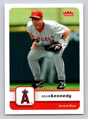 2006 Fleer #1 Adam Kennedy Los Angeles Angels - Image 1 of 2
