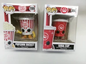 2 FUNKP POP! FIGUREN....POPCORNEIMER #199 & SODABECHER #200 - Bild 1 von 7