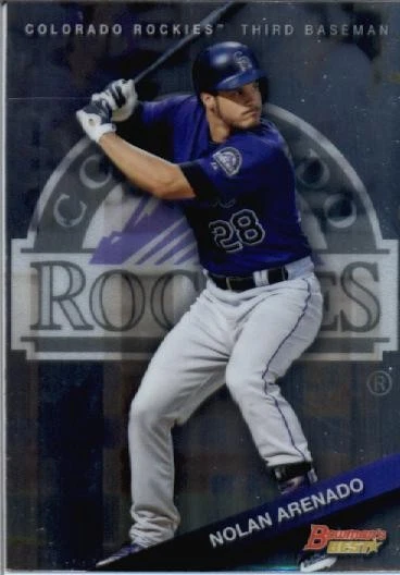 2015 Bowman's Best #96 Nolan Arenado  - Image 1 of 1