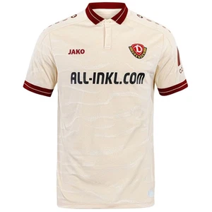 Camiseta Jako Dynamo Dresden 25/26 blanco crema SGD 3rd Shirt Jersey M-5XL - Imagen 1 de 5