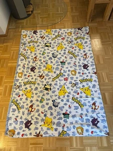 Bettdecke Pokémon 185 x 130 cm Vintage 90er Sammler - Bild 1 von 3
