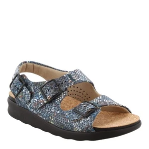 Women's SAS, Relaxed Sandal RELAXED MULTINV Navy Multi BLEND - Picture 1 of 8