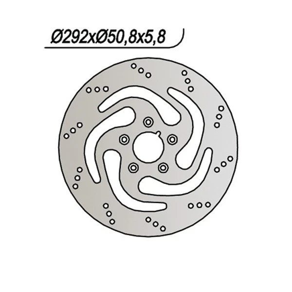 REAR BRAKE DISC HARLEY DAVIDSON ALL SOFTAIL MODELS 0 1986 659742 #21 - Image 1 of 1