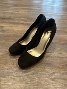 Fioni Womens Size 10 M Platform Heels   Black Pumps - Picture 1 of 13