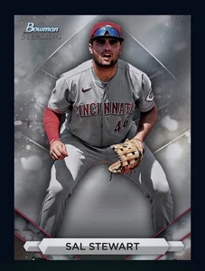 2023 Topps Bowman Sterling Prospects Rookie RC - SAL STEWART (Bunt Digital Card - Bild 1 von 1