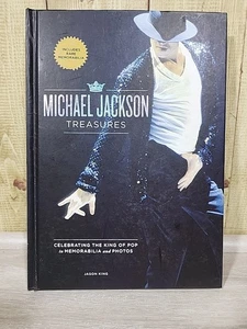 Michael Jackson Treasures w Memorabilia & Photos by Jason King, Hardcover Music - Picture 1 of 7