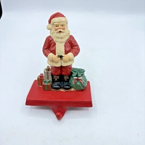 BABBO NATALE Borsa Giocattolo e Regali in Resina Fusa Porta Calze Natalizie 8" - Foto 1 di 9