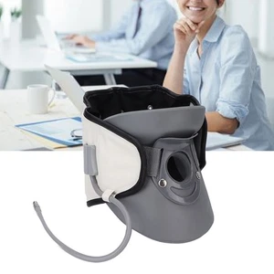 Inflatable Neck Support Brace Pain Relief Cervical Vertebra Traction Device - Picture 1 of 12