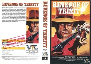 REVENGE OF TRINITY aka LA COLERA DEL VIENTO (1) / SWEDISH VIDEO SLEEVE / VTC LBL - Picture 1 of 1