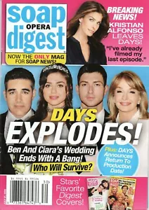 Soap Opera Digest July 27 2020 Robert Scott Wilson Victoria Konefal Deidre Hall - Picture 1 of 3
