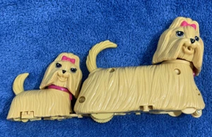 2 Piece Lot Puppy Play Park Barbie Mama Dog & Puppy Battery Powered Walking 2011 - Picture 1 of 6