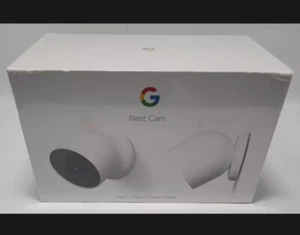 Google GA01894-US Nest Cam Telecamera di sicurezza per interni/esterni (Confezione da 2) - Bianco - Foto 1 di 2