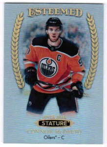 19/20 2019 UD STATURE HOCKEY ESTEEMED INSERT CARDS (E-XX) U-Pick From List