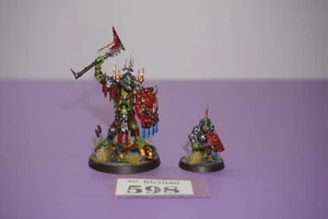 Warhammer AoS - Orruk Warclans Killaboss with Stab-grot - Picture 1 of 3