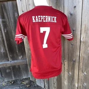 San Francisco NFL 49ers Jersey Youth XL Red Logo Nike Colin Kaepernick 7 RED - Picture 1 of 7
