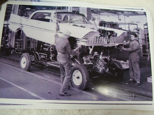 1959 PLYMOUTH СБОРОЧНАЯ ЛИНИЯ #2 11 X 17 ФОТО - Изображение 1 из 1