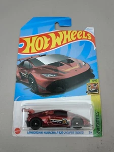 Mattel Hot Wheels Super Treasure Hunt Lamborghini Huracan LP 620-2 Super Trofed - Imagen 1 de 4