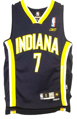 Camiseta Vintage INDIANA PACERS Reebok NBA – Jermaine O’Neal #7 – Tamanho: Pequena (8) - Imagem 1 de 4