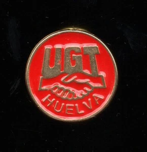 PIN UGT HUELVA 21mm - Picture 1 of 1